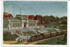 Минск. Малая белорусская железная дорога. Станция "Парк культуры".